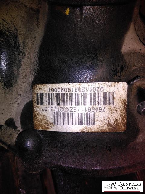 Kardang klokke foran til BMW X3 2003-2006 (Fase 1) (E83) (E83) (EZK02T 3|07|7545611|9204120819020001)