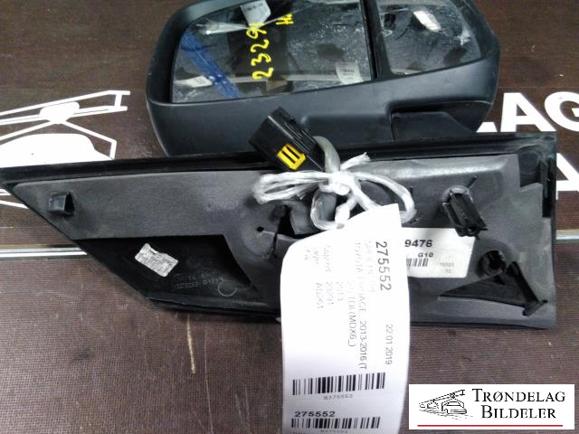 Speil høyre til Toyota Proace 2013-2016 (Type I)  (14007427XT|00949476|)