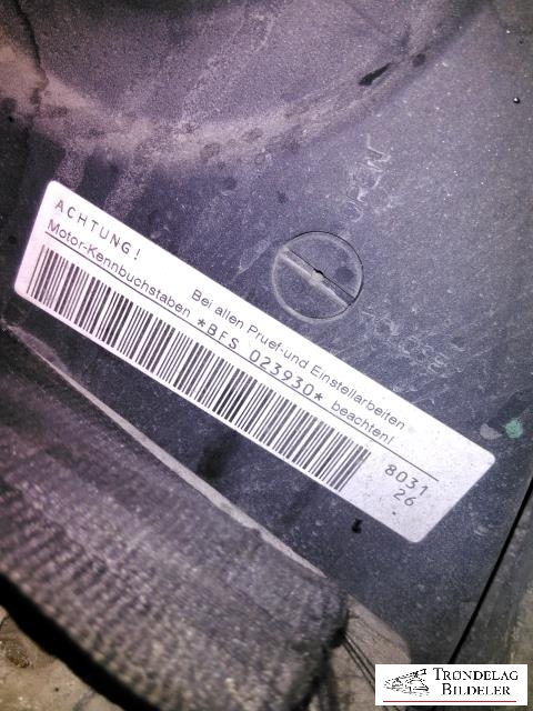 Motor bensin til VW Beetle 1998-2010 (Type I)  (06A100040C|06A 100 098 DX|BFS)