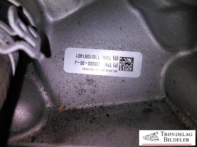 Motor elbil foran til Tesla Model S 2016-2021 (Fase 2)  (L2S|)