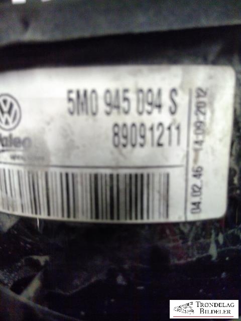 Baklykt høyre indre til VW Golf, Plus/Cross 2009-2013 (Fase 2)  (VALEO|89091211|5M0945094S|)