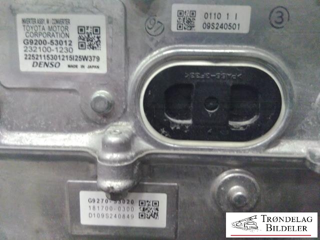 Inverter hybrid til Lexus IS 2013-2020 (Type III) (XE30) (XE30) (DENSO|2321001230|G920053012|1817000300)