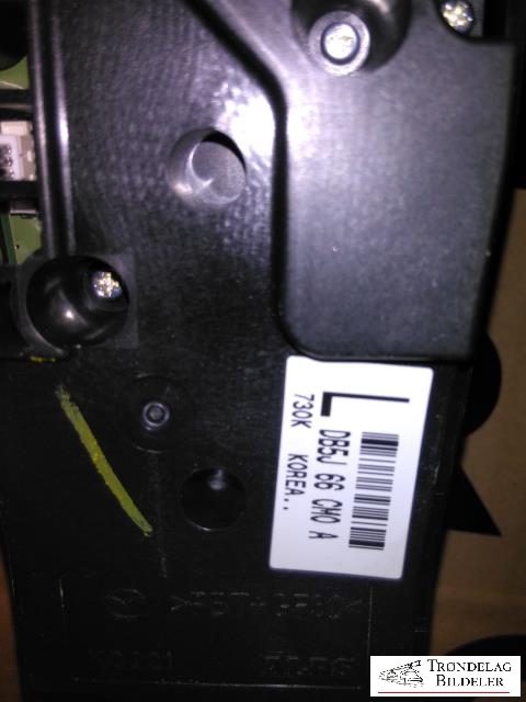 Bilstereo navigasjon betjeningspanel til Mazda 2 2015-2019 (Type III, Fase 1) (LDB5J66CM0A|)