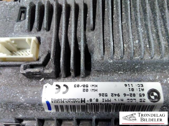 Instrumentpanel til BMW 7-Serie 2000-2008 (E65/E66/E67/E88) (E65/E66/E67/E88) (65826942526|)