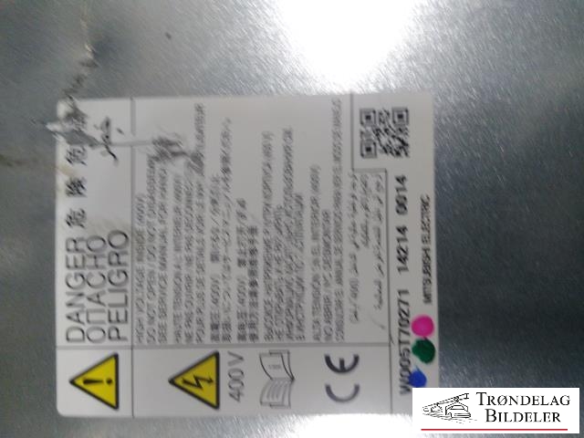 Batterilader (OBC - On Board Charger) til Mitsubishi Outlander 2012-2015 (Type III, Fase 1)  (W005T70271|142140014|400 VOLT)