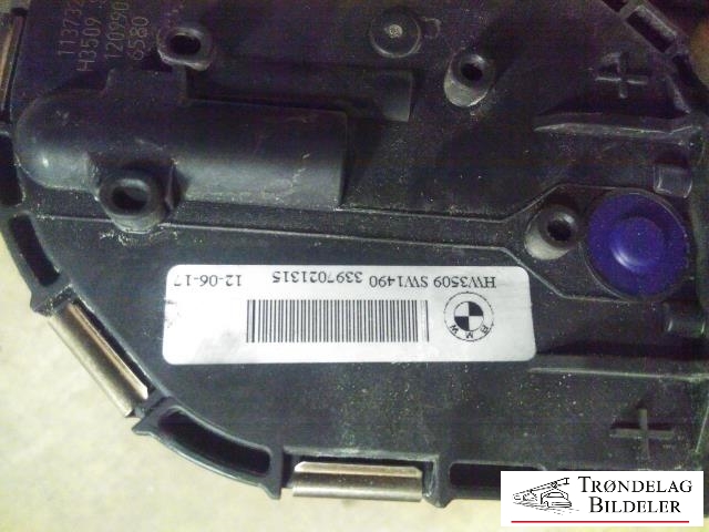 Viskermotor frontrute komplett m/overføring til BMW X3 2010-2017 (F25) (F25) (BOSCH|6004FA0023|)