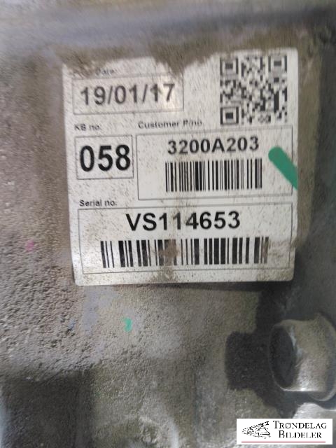 Girkasse 4WD komplett automat til Mitsubishi L200 2015-2019 (Type V, Fase 1)  (2700A391|16LT13745|3200A203(FORDELINGSK))