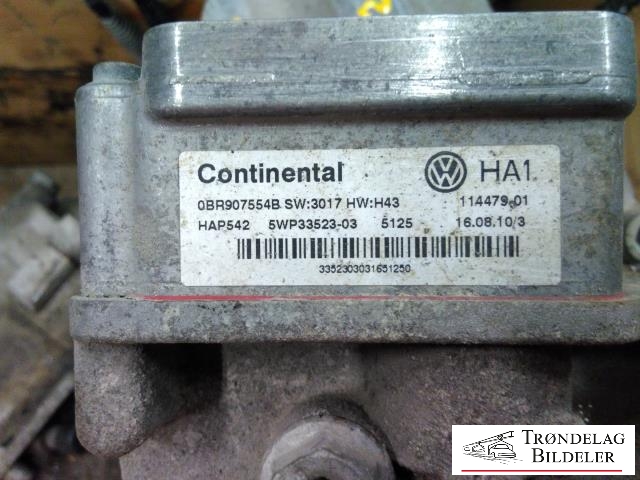 Kardang klokke bak til Škoda Octavia 2009-2013 (Type II, Fase 2)  (313372865|5WP3352303|)