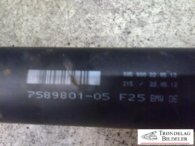 Mellomaksel bakre til BMW X3 2010-2017 (F25) (F25) (758980105|)