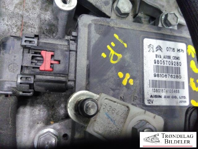 Girkasse automat til Peugeot 508 2014-2018 (Type I, Fase 2)  (GE23|)