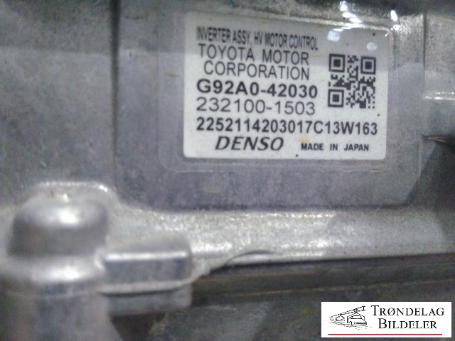 Inverter hybrid til Toyota RAV4 2016-2019 (Type IV, Fase 2)  (DENSO|G927048060|G92A042030|2252114203017C13W163)
