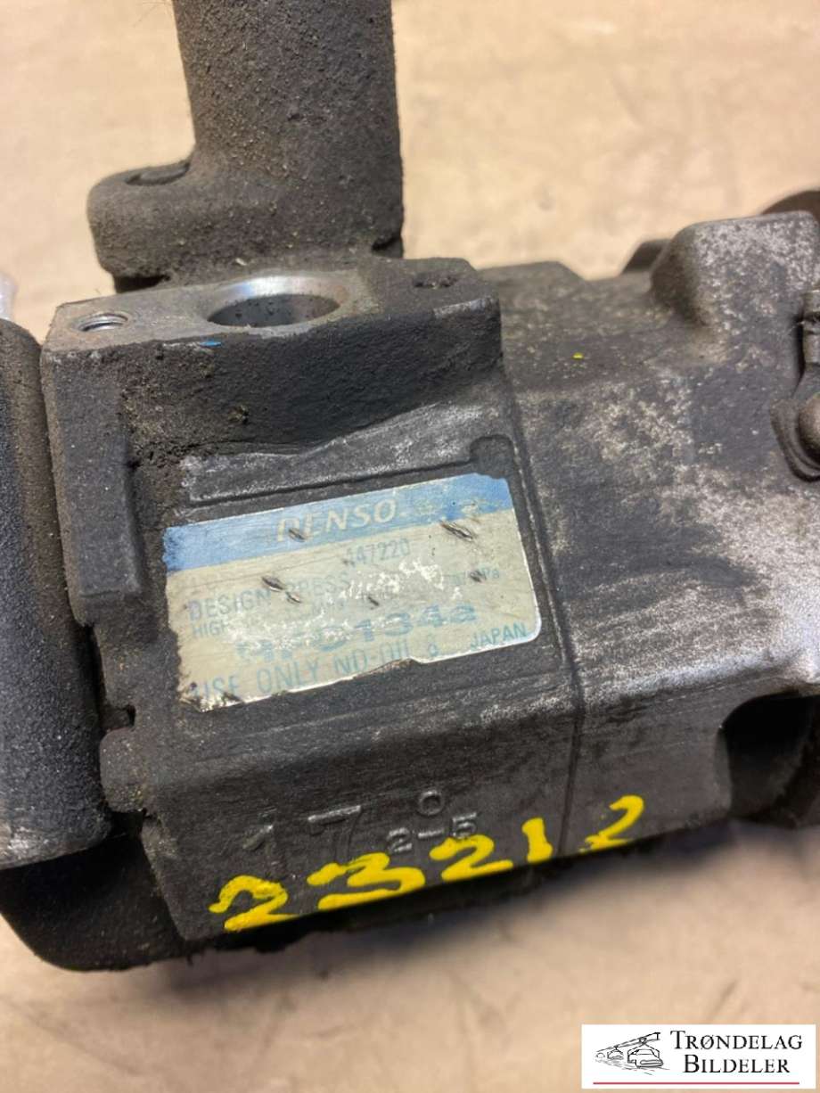Aircondition kompressor til Mitsubishi Pajero 2000-2006 (Type III)  (DENSO|MR500876|MR360816|MR398533|MR500958|MR568289|4471706640|4471707850|4471708026|4472203651|4472203652|4472203653|4472203654|4472203655|4472203656|4472203993|89312|51-0434)
