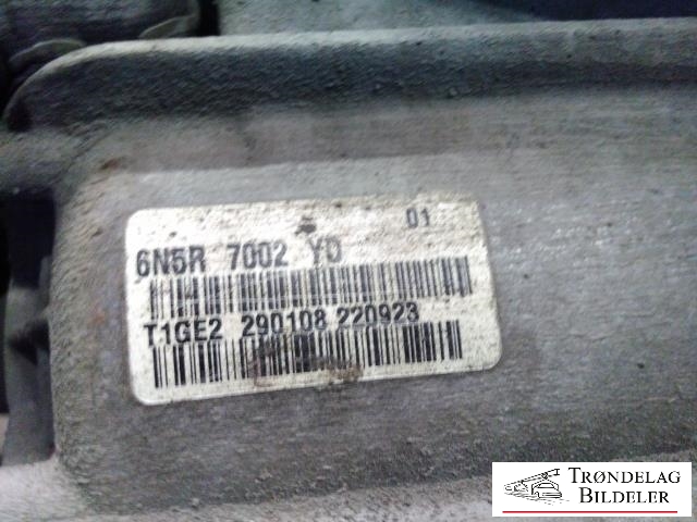 Girkasse manuell til Volvo V50 2007-2012 (Fase 2) (6N5R7002YD|T1GE2 290108220923|3M5R7F096YF)