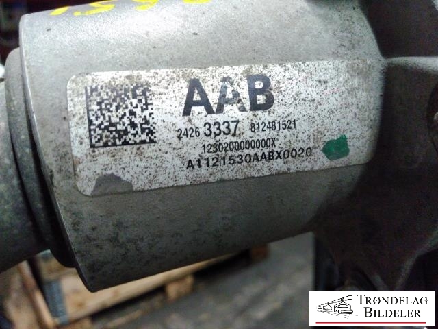 Girkasse 4WD fordelingskasse til Opel Mokka 2012-2016 (Type I, Fase 1)  (AAB|24263337|A1121530AABXD020)
