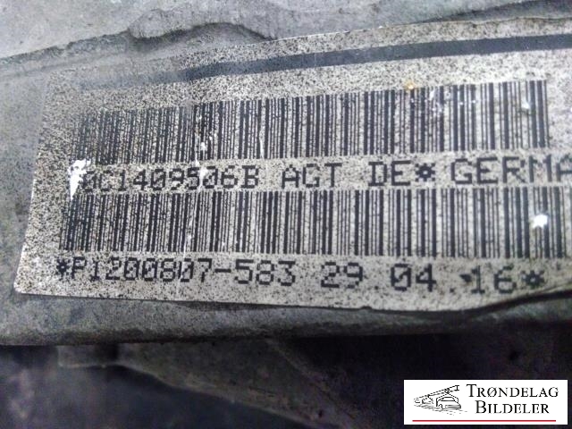 Kardang klokke foran til VW Amarok 2010-2016 (Type I, Fase 1)  (ZF|0C1 409 506 B|)