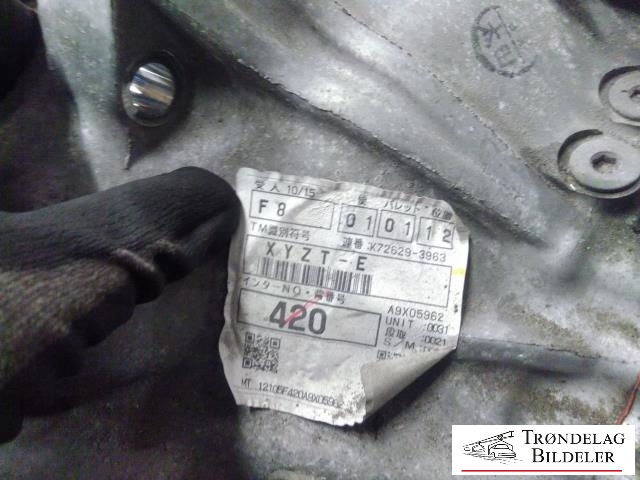 Girkasse manuell 6-trinn til Toyota Avensis 2009-2015 (Type III, Fase 1) (30300-20A90|)