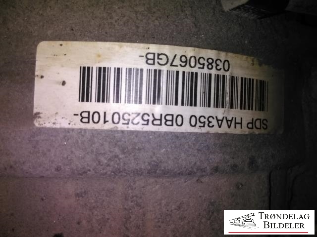 Kardang klokke bak til Škoda Octavia 2009-2013 (Type II, Fase 2)  (385267 390410|)