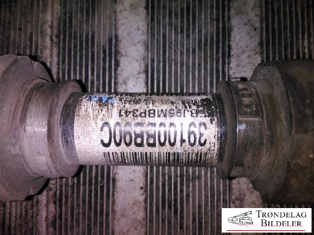 Drivaksel høyre foran, bensin/automat til Nissan Qashqai 2010-2014 (Type I, Fase 2)  (39100BB90C|EBJ95MBP341|)