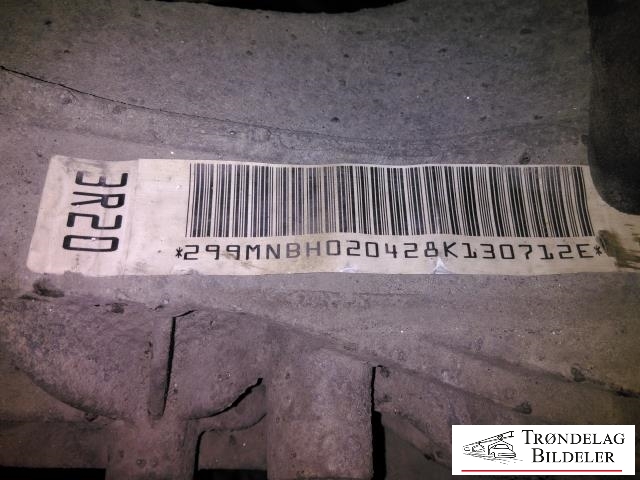 Kardang klokke bak til Audi A6 2011-2014 (Type IV, Fase 1) (C7) (C7) (3R20|299MNBH020428K130712E|MNB)