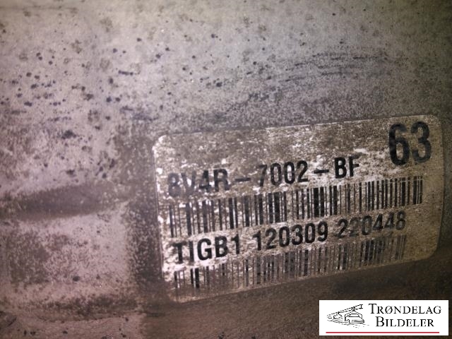 Girkasse 4WD hovedkasse til Ford Kuga 2008-2012 (Type I)  (8V4R-7002-BF|1577930|RM8V4R-7002-BG|1776401|)