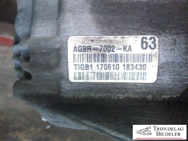 Girkasse manuell 6-trinn til Ford Mondeo 2007-2010 (Type IV, Fase 1)  (AG9R 7002 KA|TIGB170610183430|)