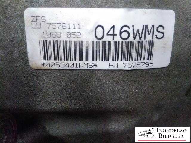 Girkasse 4WD komplett automat til BMW X5 2007-2013 (E70) (E70) (119 1068050010 4053401|046WMS|253 6HPFT 7186318)
