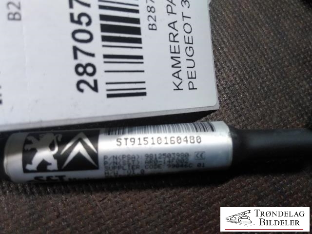 Kamera parkeringshjelp til Peugeot 308 2013-2021 (Type II) (PEUGEOT|ST91510160480|)