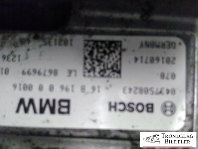 Inverter hybrid til BMW 3-Serie 2012-2018 (F30/F31/F34) (F30/F31/F34) (BOSCH/BMW|0437508243|16B196000016|8679699)