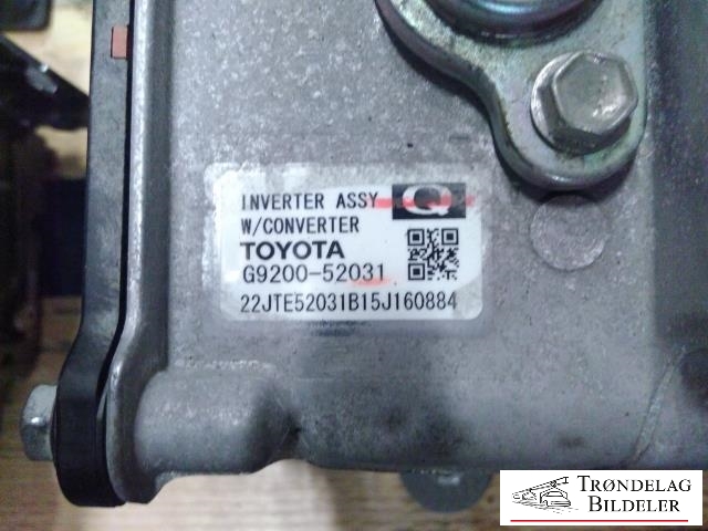 Inverter hybrid til Toyota Yaris 2014-2020 (Type III, Fase 2)  (G920052031|)