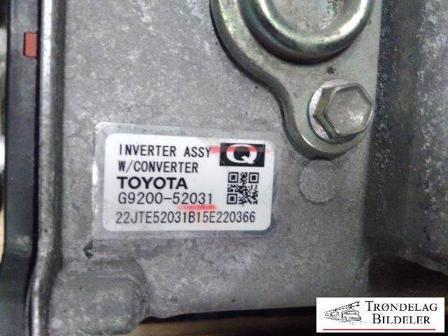 Inverter hybrid til Toyota Yaris 2014-2020 (Type III, Fase 2)  (G920052031|)