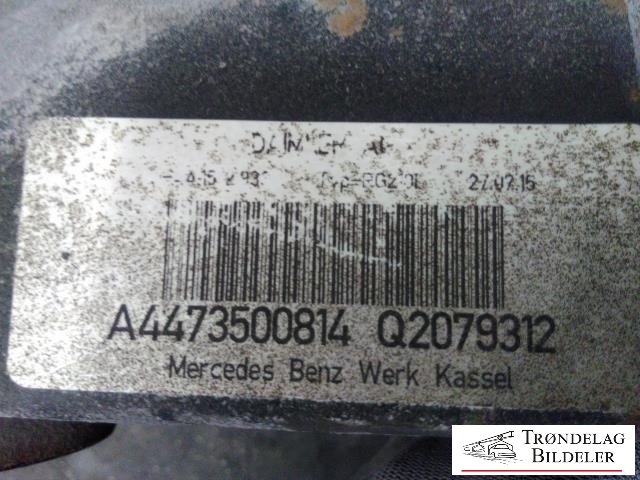 Kardang klokke bak til Mercedes V-Klasse 2014-->> (W447) (W447) (A4473500814|Q2079312|)