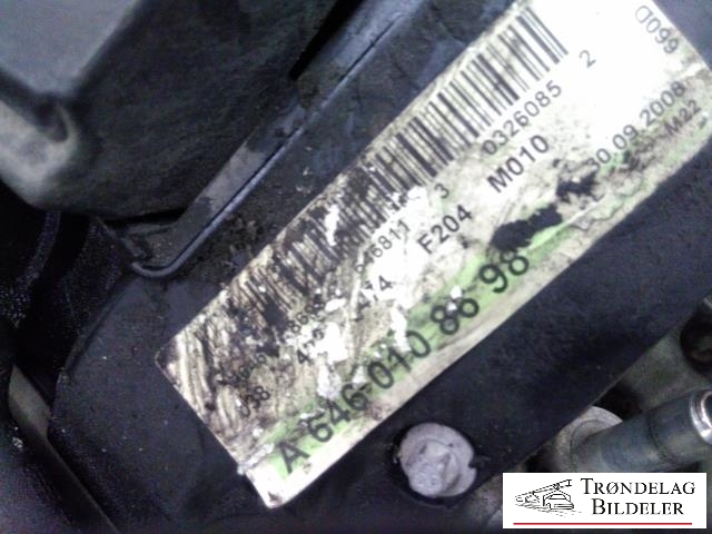 Motor diesel til Mercedes C-Klasse 2007-2011 (Fase 1) (W204) (W204) (646811|)