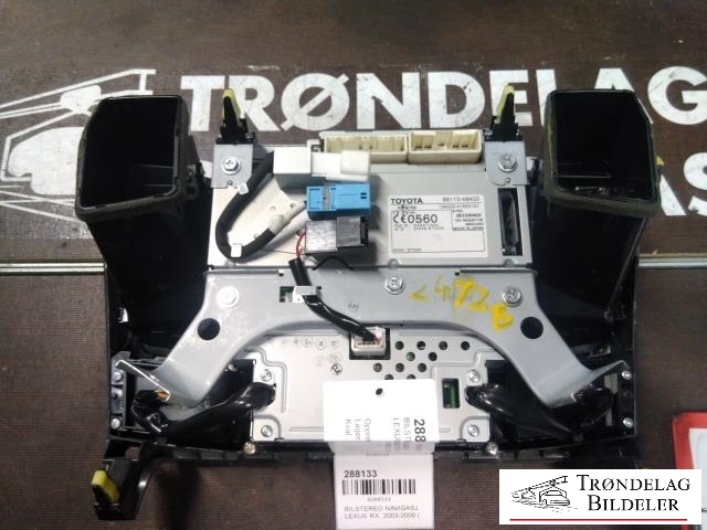 Bilstereo navigasjon til Lexus RX 2003-2009 (Type II) (XU30) (XU30) (8611048400|)