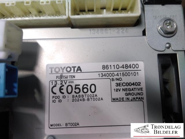 Bilstereo navigasjon til Lexus RX 2003-2009 (Type II) (XU30) (XU30) (8611048400|)