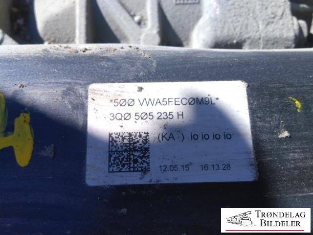Bakstilling til VW Passat 2015-2019 (Fase 1) (B8) (B8) (3QØ5Ø5235H|)