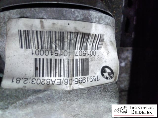 Kardang klokke foran til BMW 3-Serie 2012-2018 (F30/F31/F34) (F30/F31/F34) 
