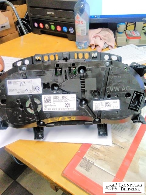 Instrumentpanel til VW e-Golf 2017-2020 (Fase 2)  (VDD|5GE920 755D|VDD-02402.11.1855020991|GEKOWFS2)