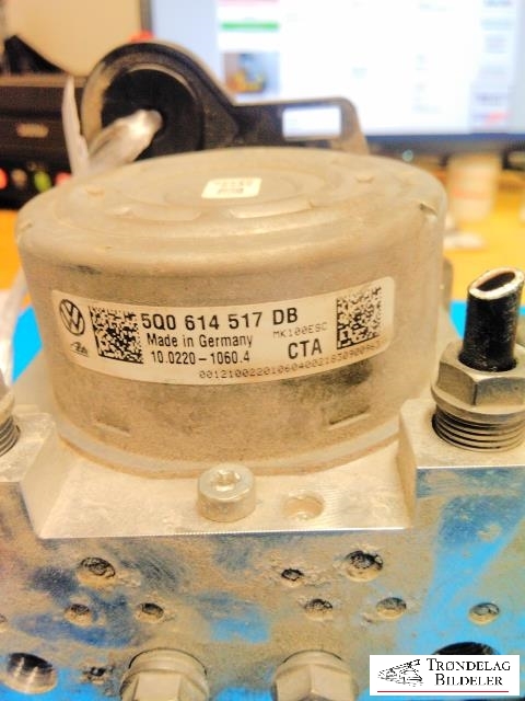 ABS sentral til VW e-Golf 2017-2020 (Fase 2)  (ATE|5Q0614517DB|5Q0614517AH|)