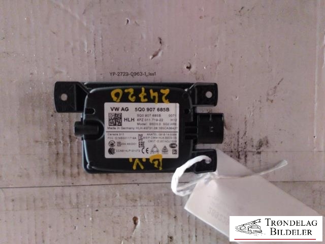 Sensor radar til VW Sharan, 2010-->> (Type II) (5Q0 907 685C)