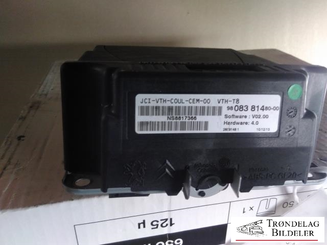 Instrument head-up display (HUD) til Peugeot 3008 2009-2016 (Type I)  (JCI-VTH-COUL-CEM00|98 083 814 80|98 125 255 80)