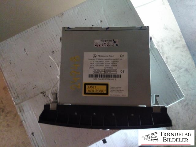 Bilstereo til Mercedes E-Klasse 2009-2013 (Fase 1) (W212) (W212) (A2129068800|)