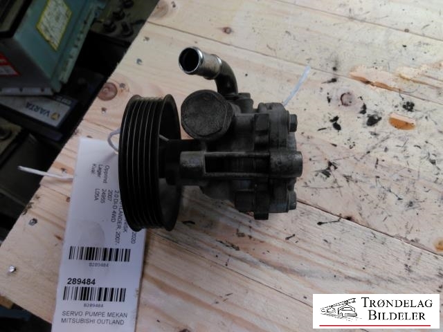 Servo pumpe mekanisk til Mitsubishi Outlander 2007-2010 (Type II, Fase 1)