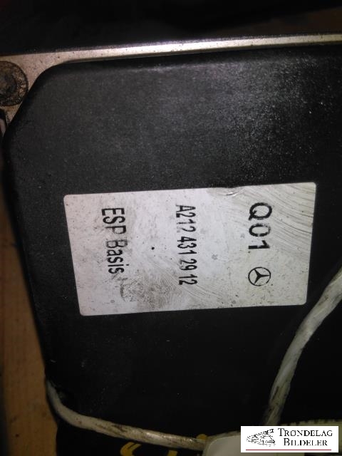 ABS sentral til Mercedes E-Klasse 2009-2013 (Fase 1) (W212) (W212) (A2124312912|A 212 431 30 12|A 218 431 33 12)
