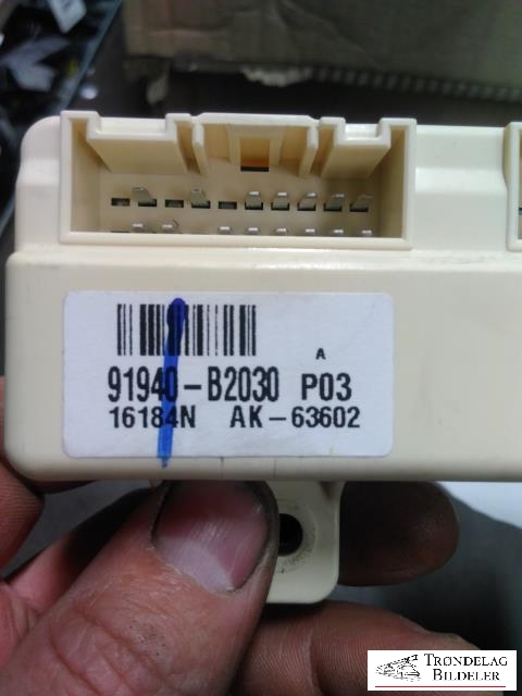 Rele diverse til Kia Soul, 2014-2019 (Type II)  (91940B2030)