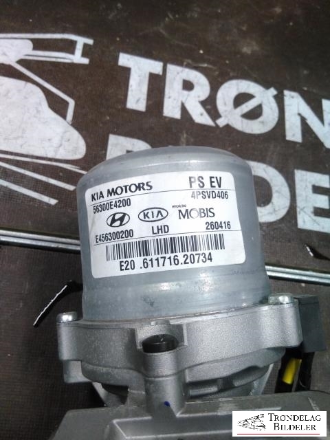 Rattaksel elektrisk servo til Kia Soul 2014-2019 (Type II)  (56300E4200|E20.61171620734|E456300200|)