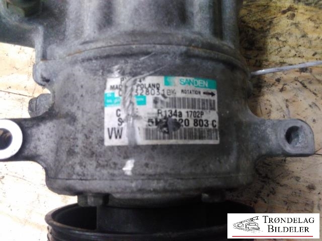 Aircondition kompressor til Škoda Yeti 2009-2013 (Fase 1) (5Q0820803F|5Q0820803K|890632|5Q0820803D|5Q0820803J|5Q0820803G|1K0820803A|1K0820803B|1K0820803H|1K0820803K|1K0 820 859 S|1K0820803M|5Q0820803M|5Q0 820 803 C|1K0820803J|1K0 820 859 T|1K0820803N|1K0820803P|1K0820803Q|1K0820803S|5K0820803|5K0820803A|5K0820803B|5K0820803C|5K0820803D|5K0820803E|5K0820803F|5K0820803G|5K0820803H|5K0820803J|5K0820803K|5N0820803|5N0820803A/B|5N0820803C|5N0820803D|5N0820803H)