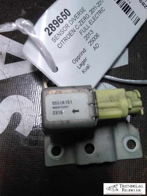 Sensor diverse til Citroën C-Zero 2011-2020 (8651A151|W002T03081|2319)