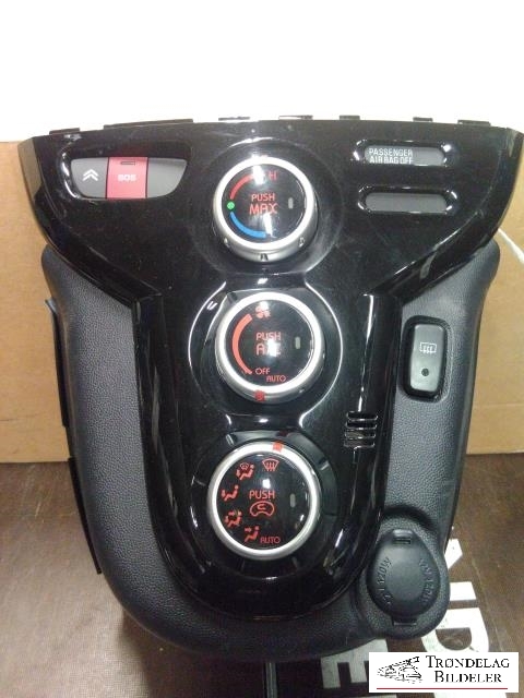 Varmeapparat betjening til Citroën C-Zero, 2011-2020  