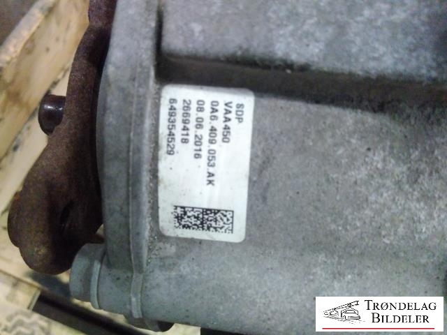 Girkasse 4WD komplett til VW Sharan 2010-->> (Type II)  (QCS|)