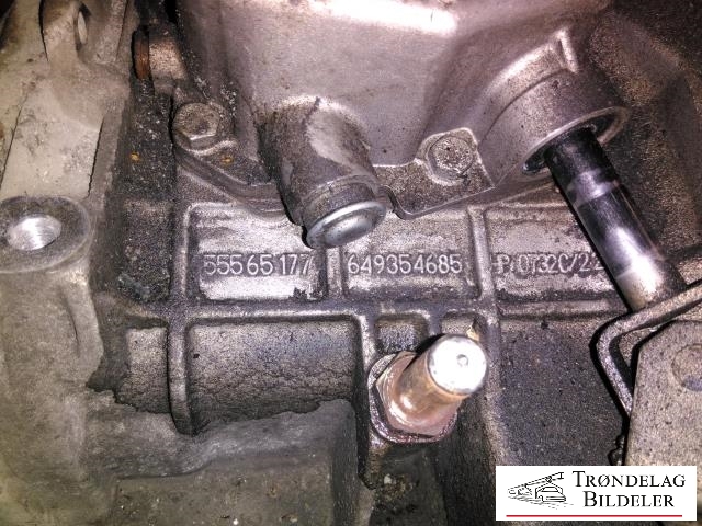 Girkasse manuell til Opel Corsa D 2006-2014  (55565177|649354685|P0732C/22)